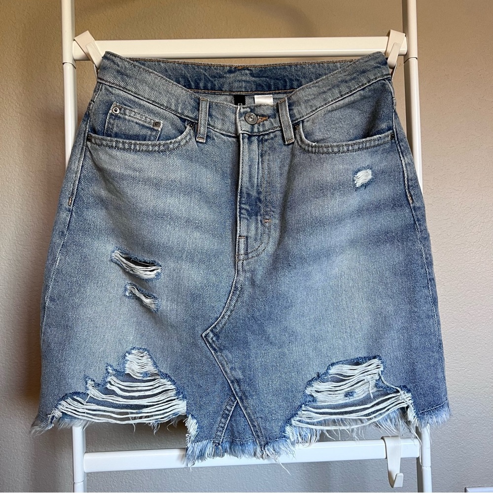 Denim skirt